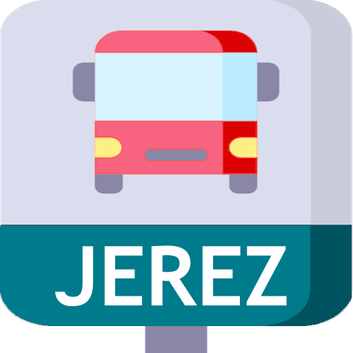 Logo cuqui de una parada de autobus en Jerez de la Frontera